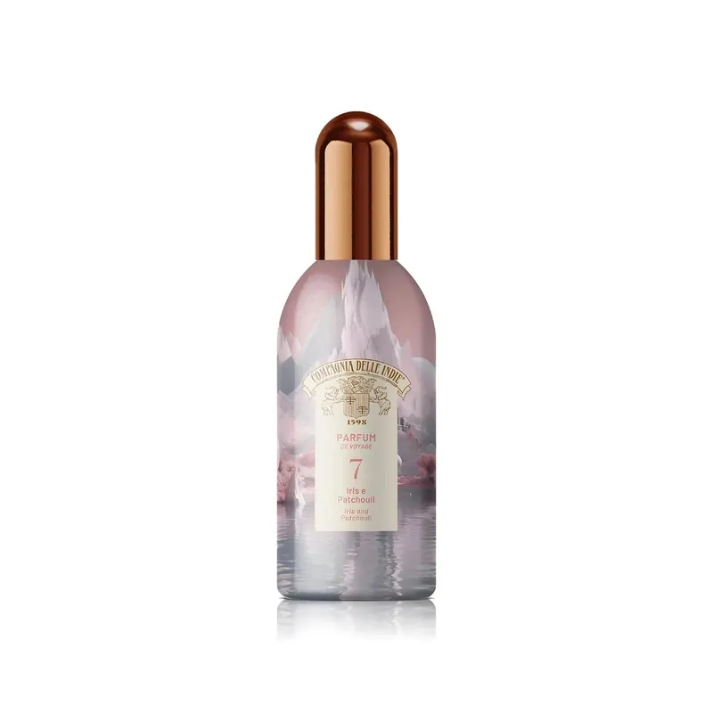 Profumo da Viaggio 100 ml Compagnia delle Indie - Iris e Patchouli