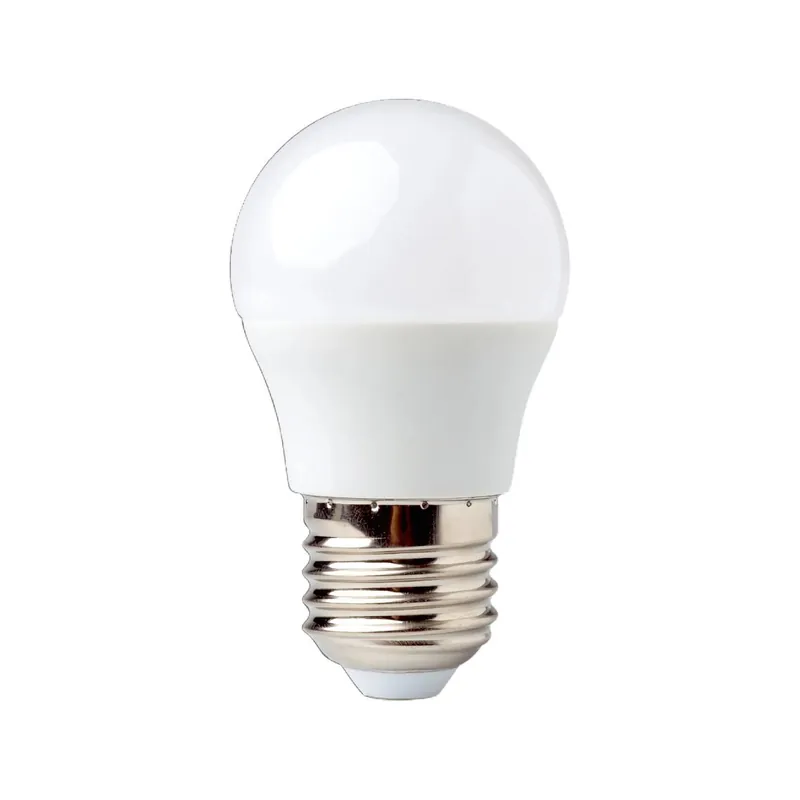Set 2 Led G45, 6W, E27 - Luce Naturale