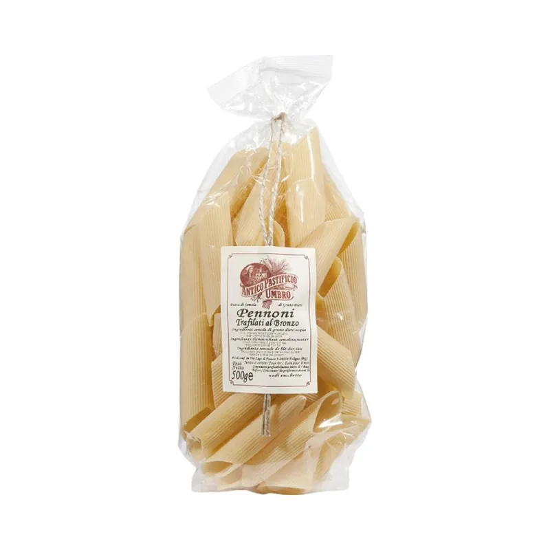 Pennoni di Semola di Grano Duro Trafilati al Bronzo 500g Antico Pastificio Umbro
