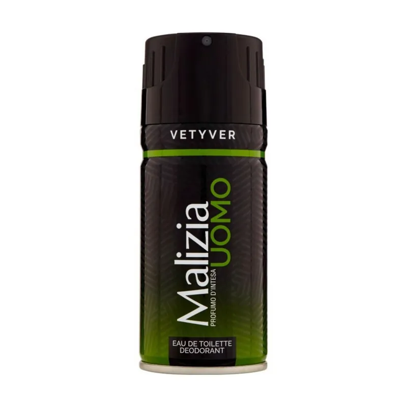 Deodorante uomo Malizia Vetyver