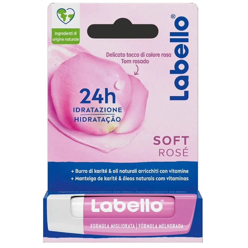 Labello Soft Rosè balsamo labbra rosa