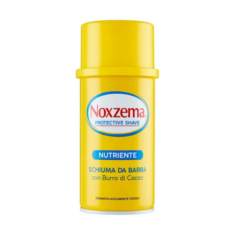 Noxzema Protective Shave schiuma da barba nutriente con burro di cacao 300 ml