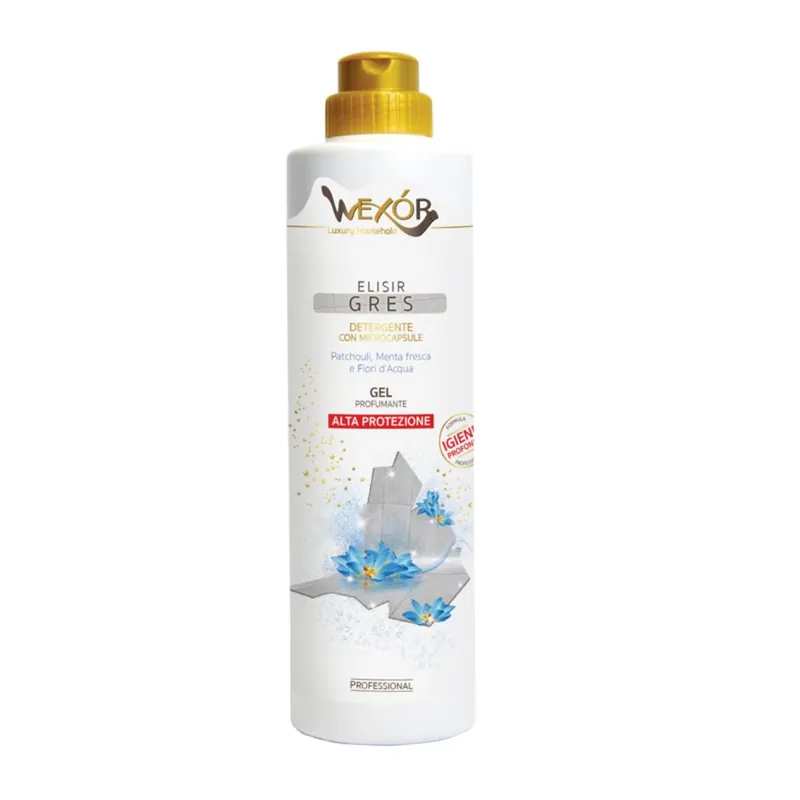 Wexor Elisir Gres 750 ml - Patchouli, Menta Fresca e Fiori d‘Acqua