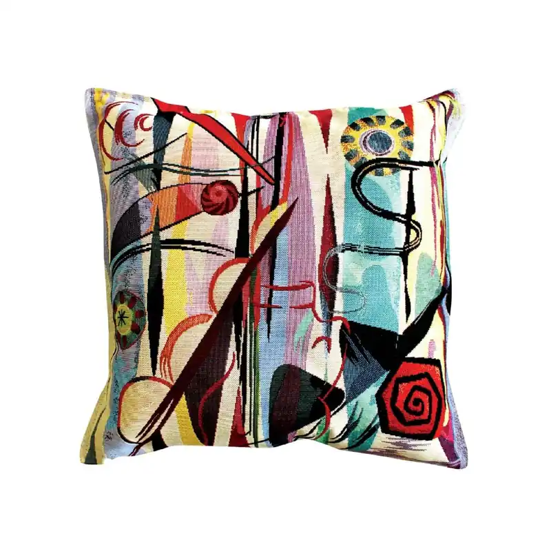 Federa Cuscino Abstract 45x45 cm - Fantasia Paint
